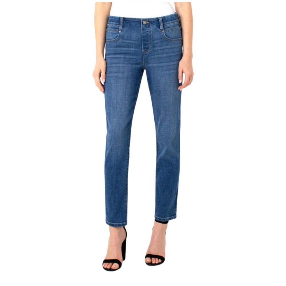 Liverpool Slim Straight Mid Rise Jeans‎ women's sz 10 | 30